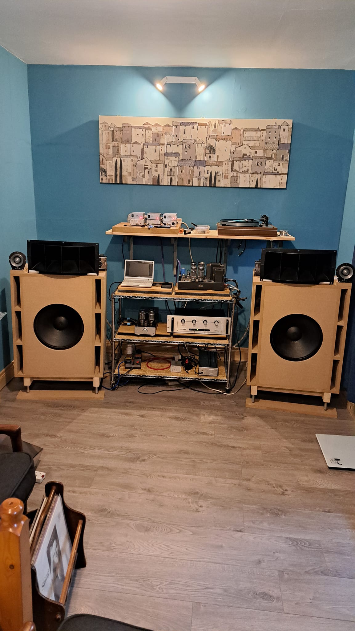 Finally finished off these beauties, inspired by vintage altec