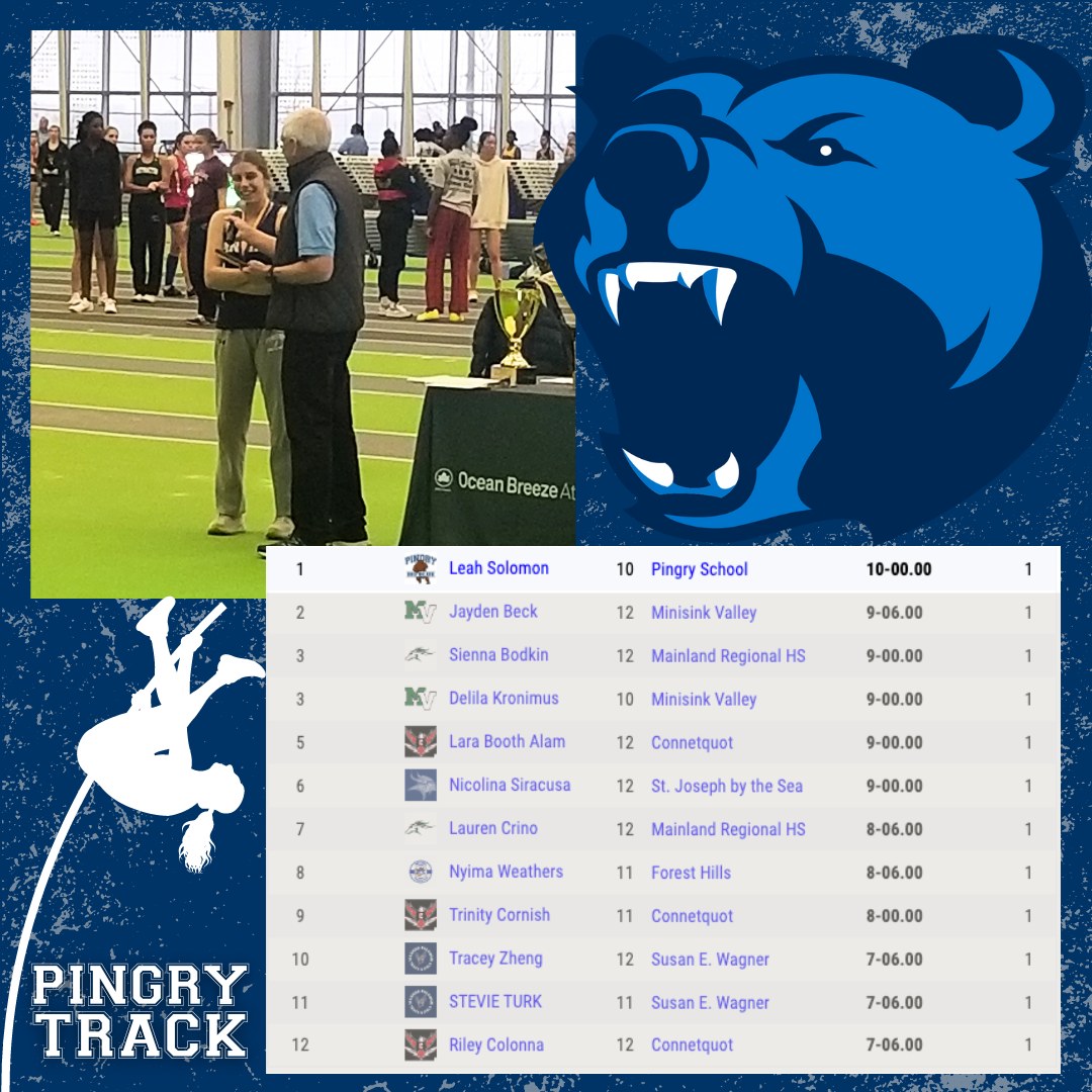 Congrats to Leah Solomon '26, who won... - Pingry Athletics