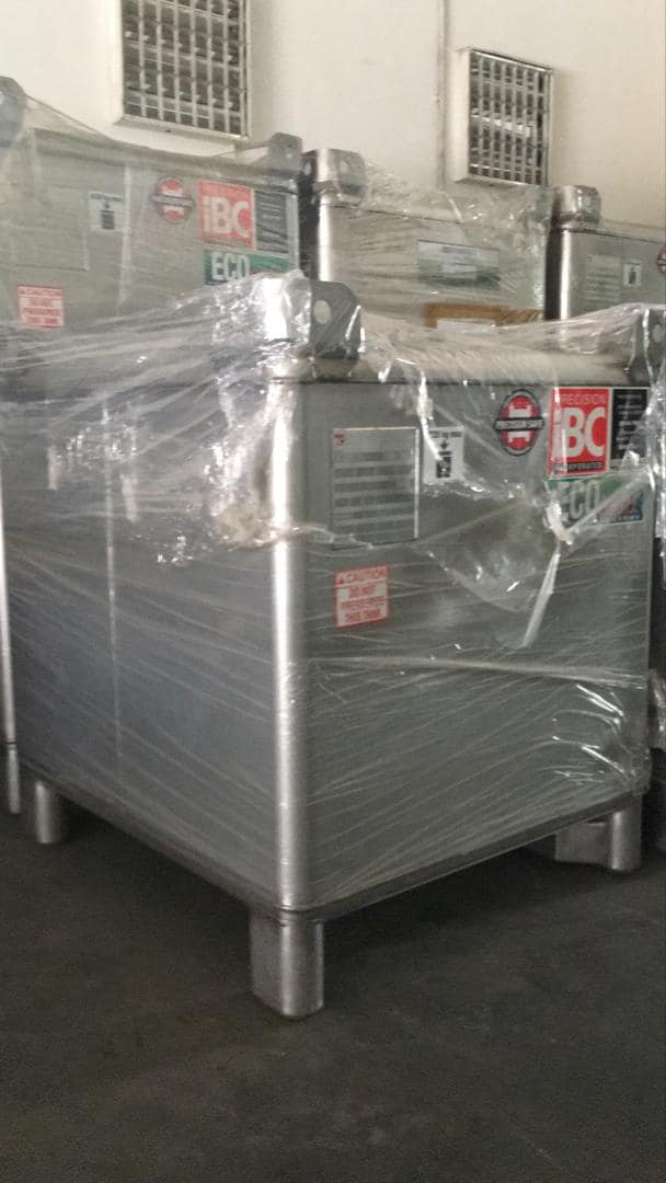 New. IBC tote tank... - ขาย เช่า Stainless Steel IBC Totes For Rental ...