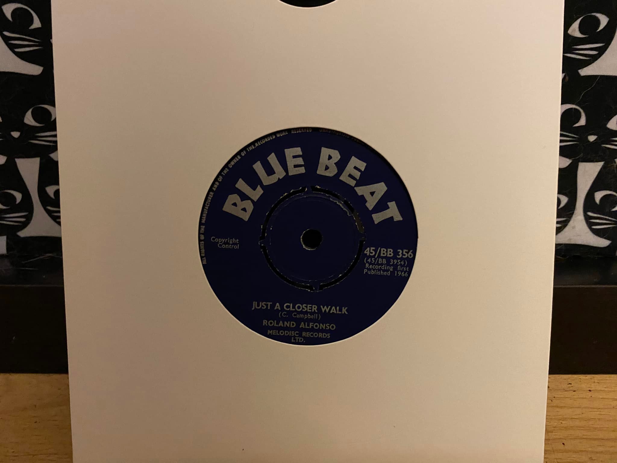 Possibly the rarest single on the Blue Beat label