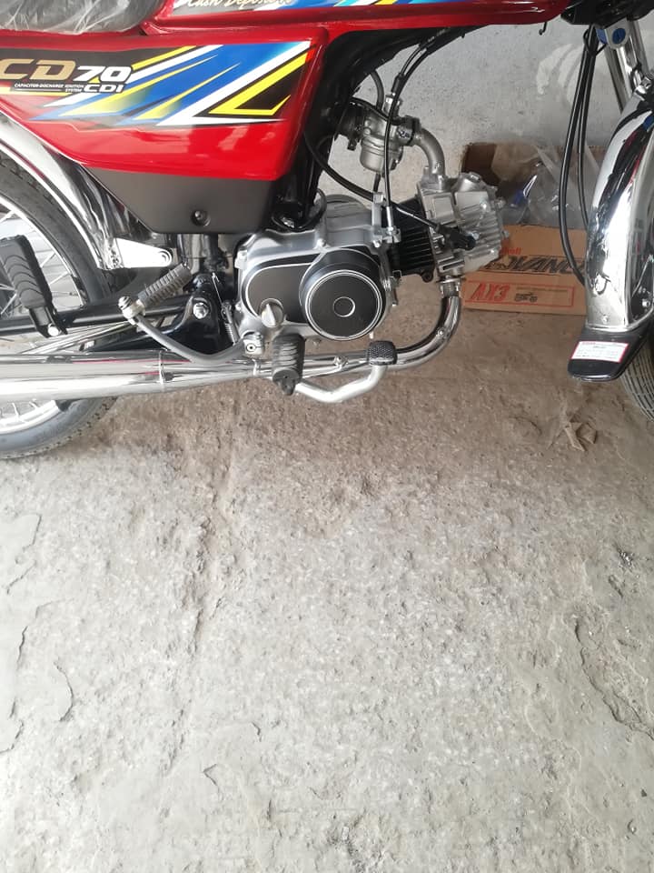 Cd 70 full engine kit - Butt sticker zone & Auto decoration