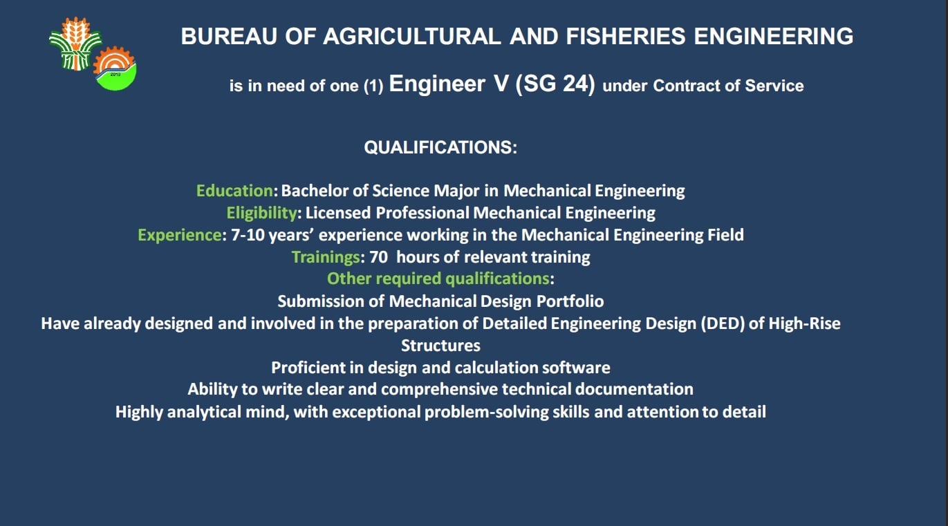 R... - Bureau of Agricultural and Fisheries Engineering - BAFE | Facebook