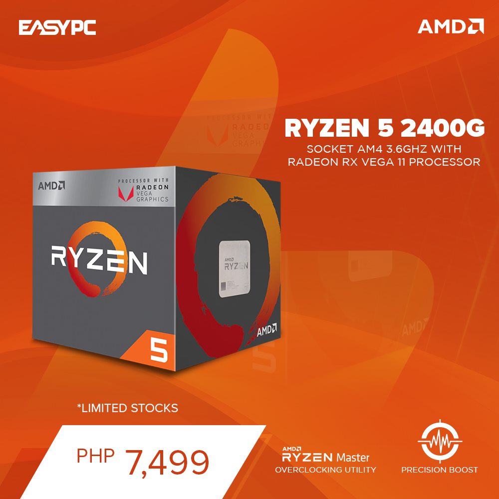 EASY PC - No budget yet for a GPU? The AMD Ryzen 5 2400G...