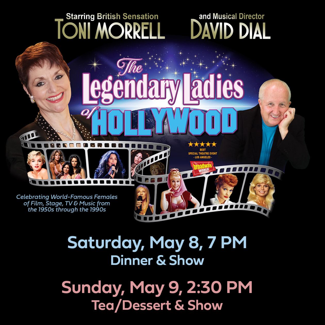 An exciting... - A Salute to The Legendary Ladies of Showbiz