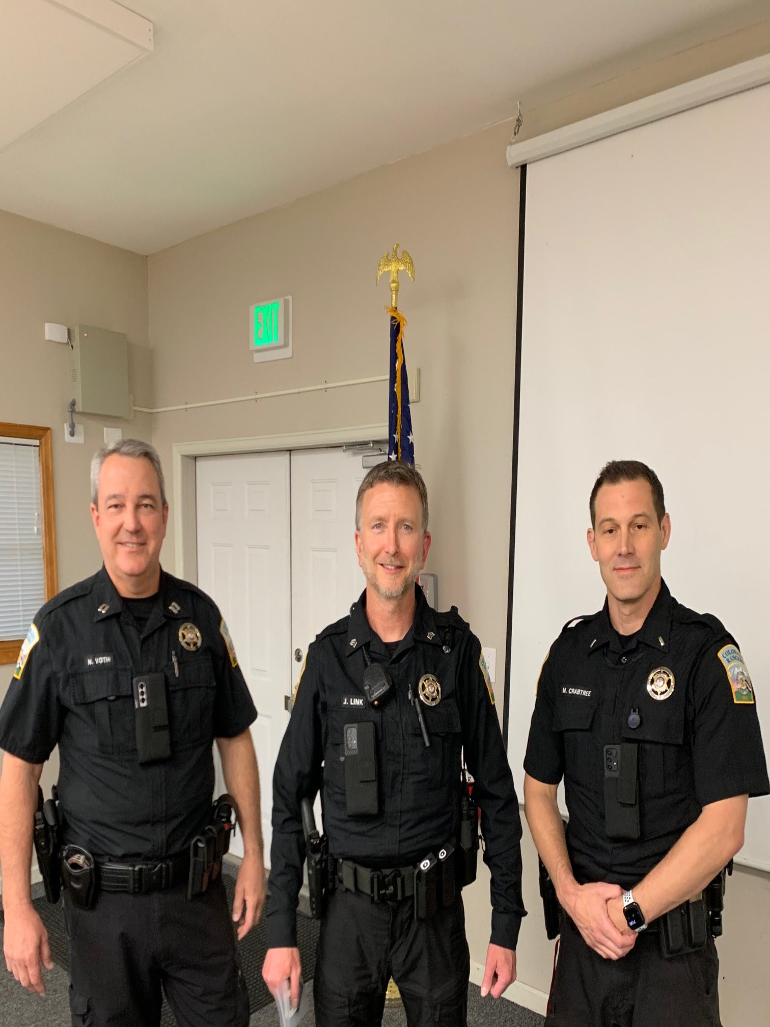 Troop K commanding officer, Capt Voth,... - Colorado Rangers | Facebook
