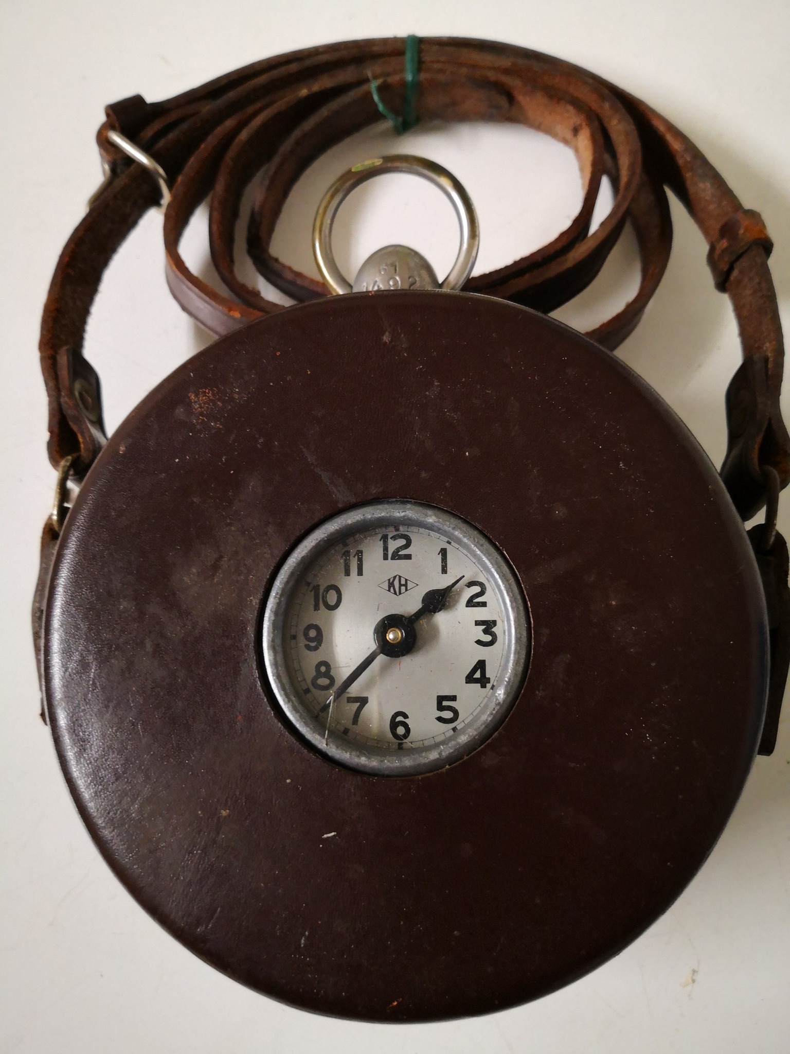 WW2 Imperial Japanese Guard Clock by Kintaro Hattori, Seiko