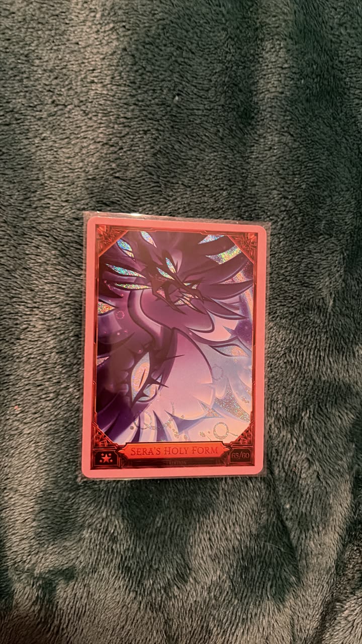 Sera's Holy Form trading card for sale