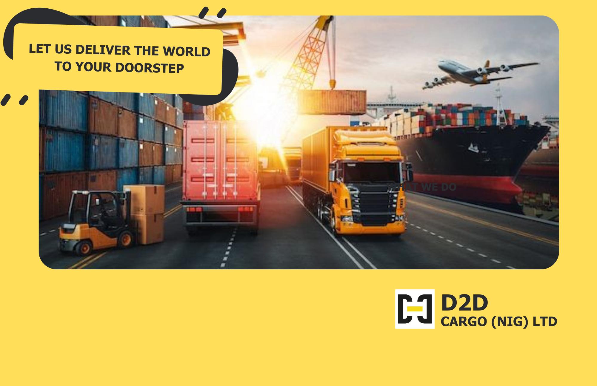D2D Cargo | Lagos