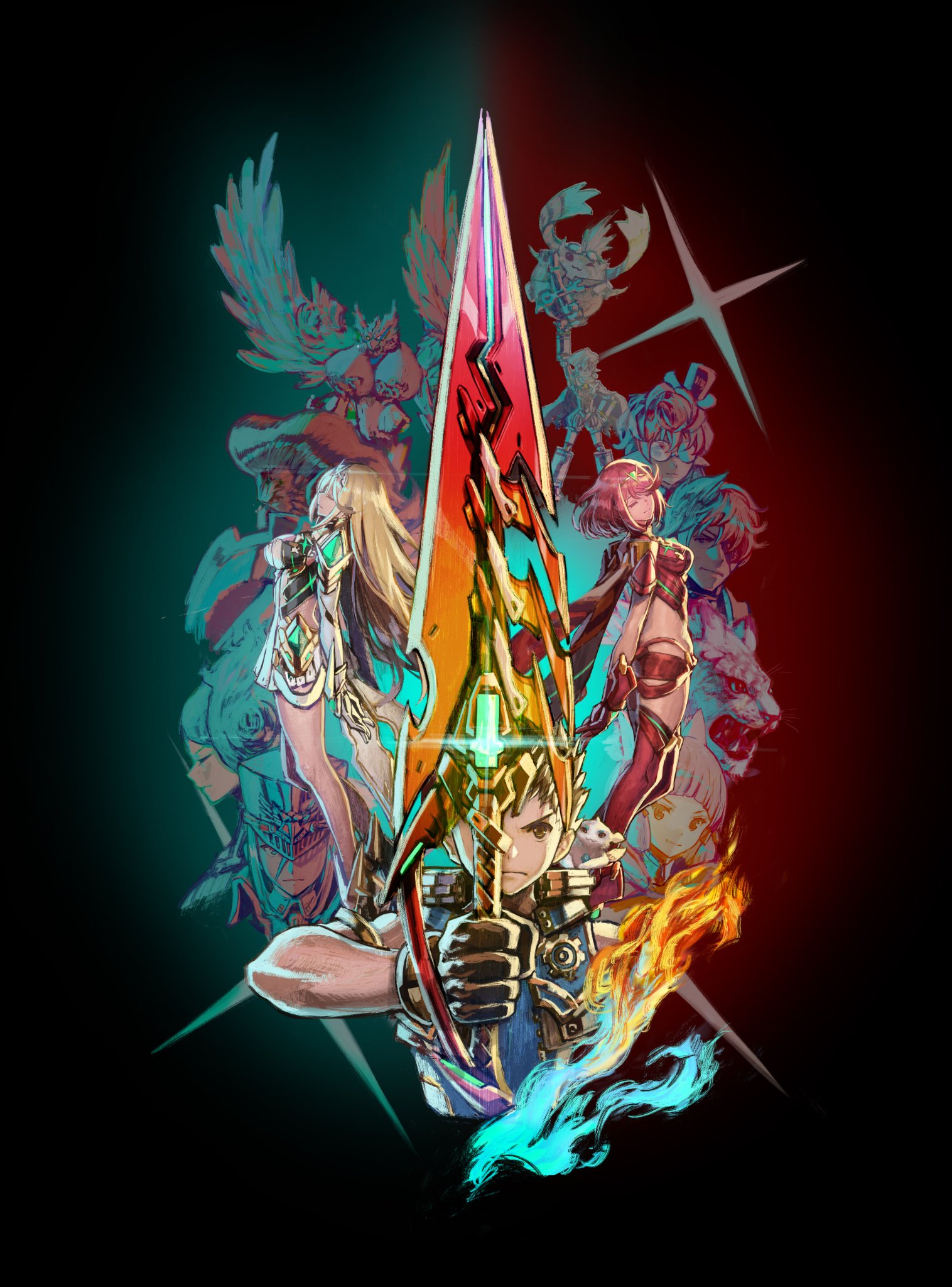 Xenoblade Chronicles 2 — Promotional Artwork」