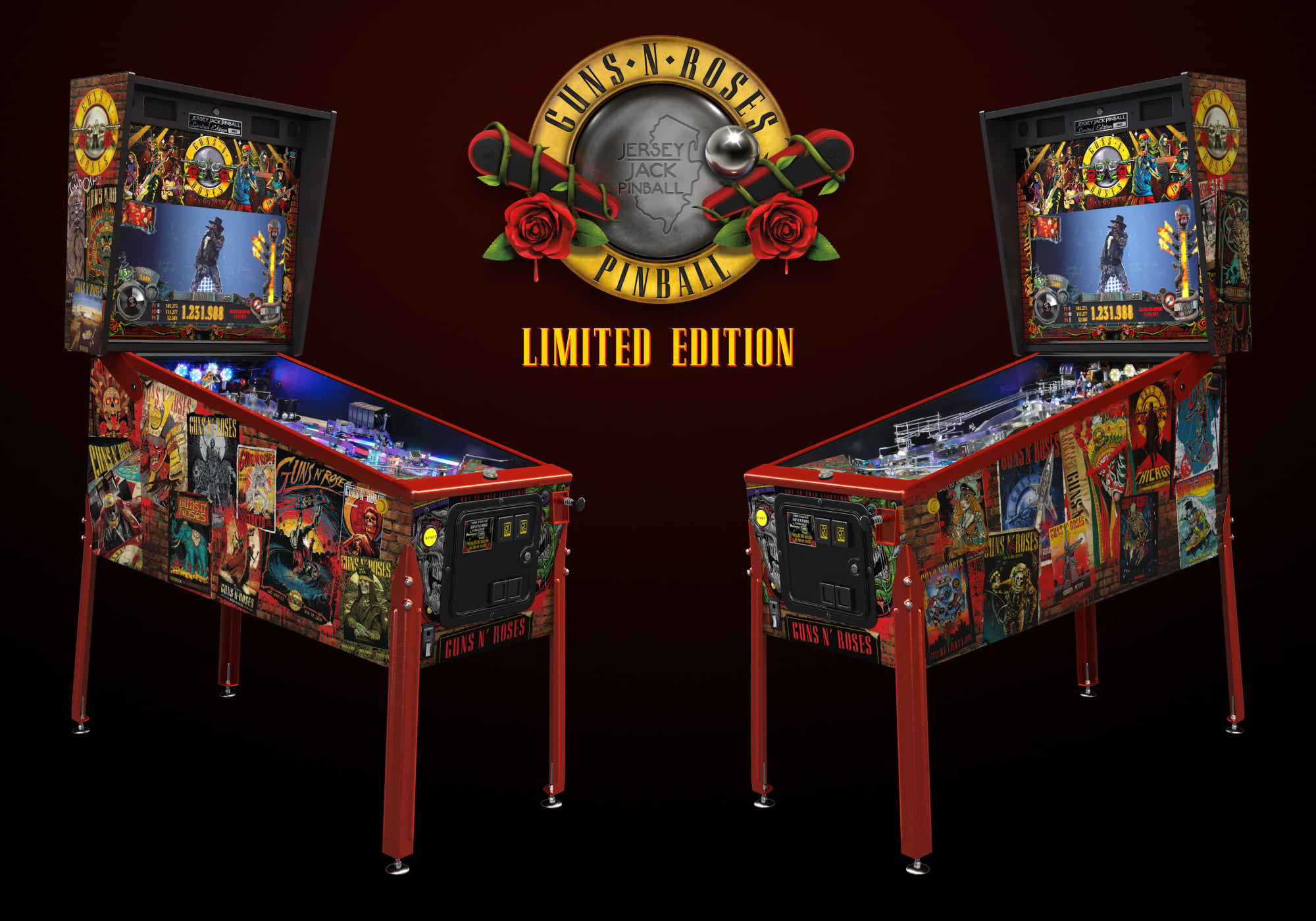 We have a limited stock of officially licensed Guns N' Roses 'Not