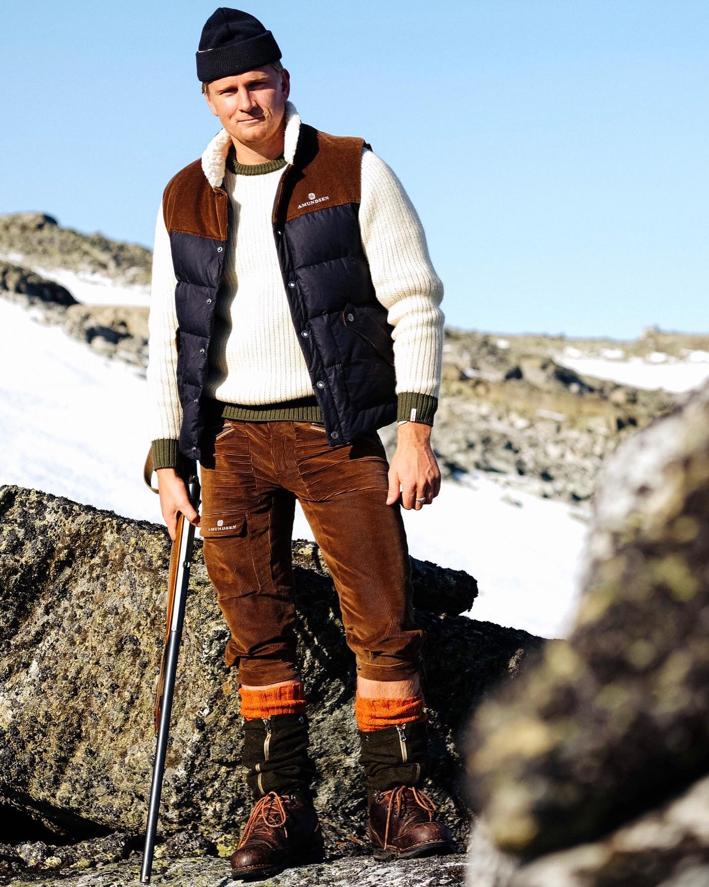 Amundsen Sports - Hunter & gatherer, Knut, with our new Groomer Vest ...