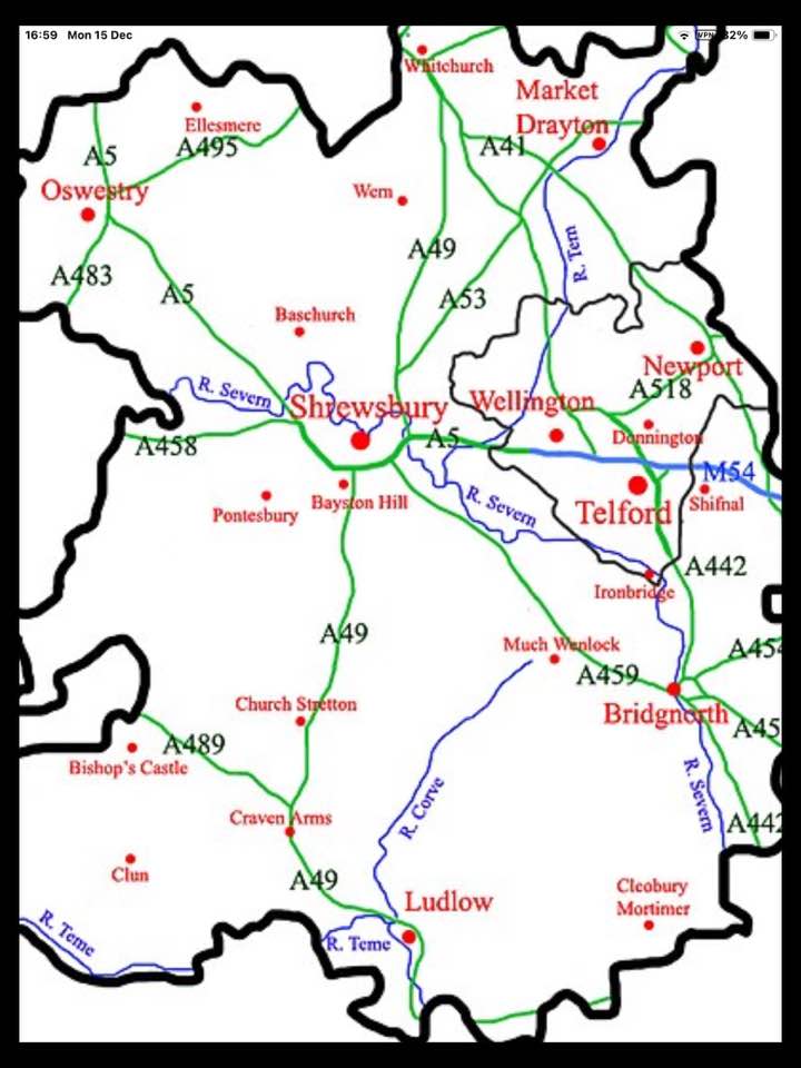 Brians Blog | Name ONE VENUE from The County of SHROPSHIRE in the last ...