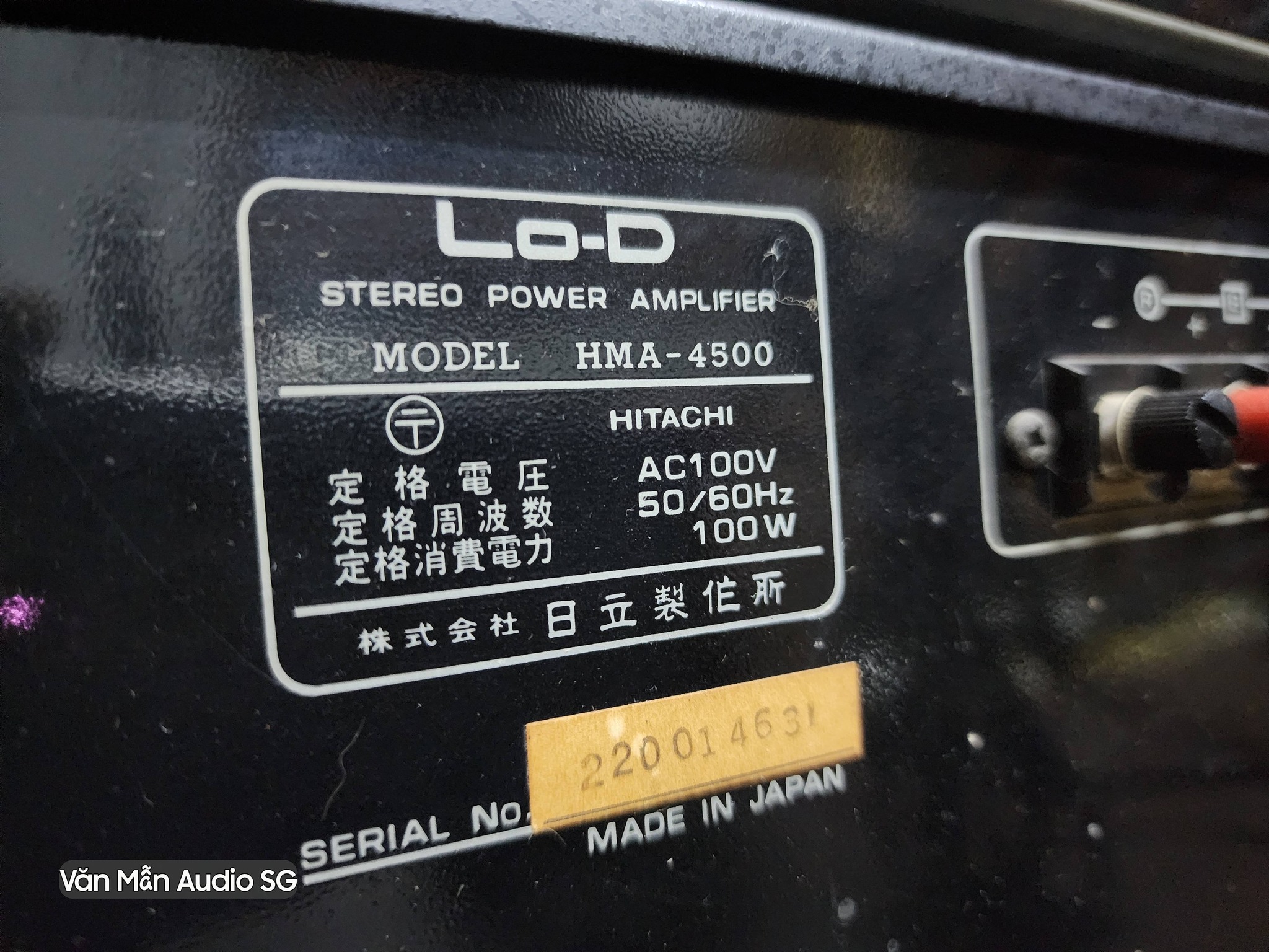 Bộ 3 thớt LoD-4500 gồm Power HMA-4500 +Pre HCA-4500&Tuner FT-360 