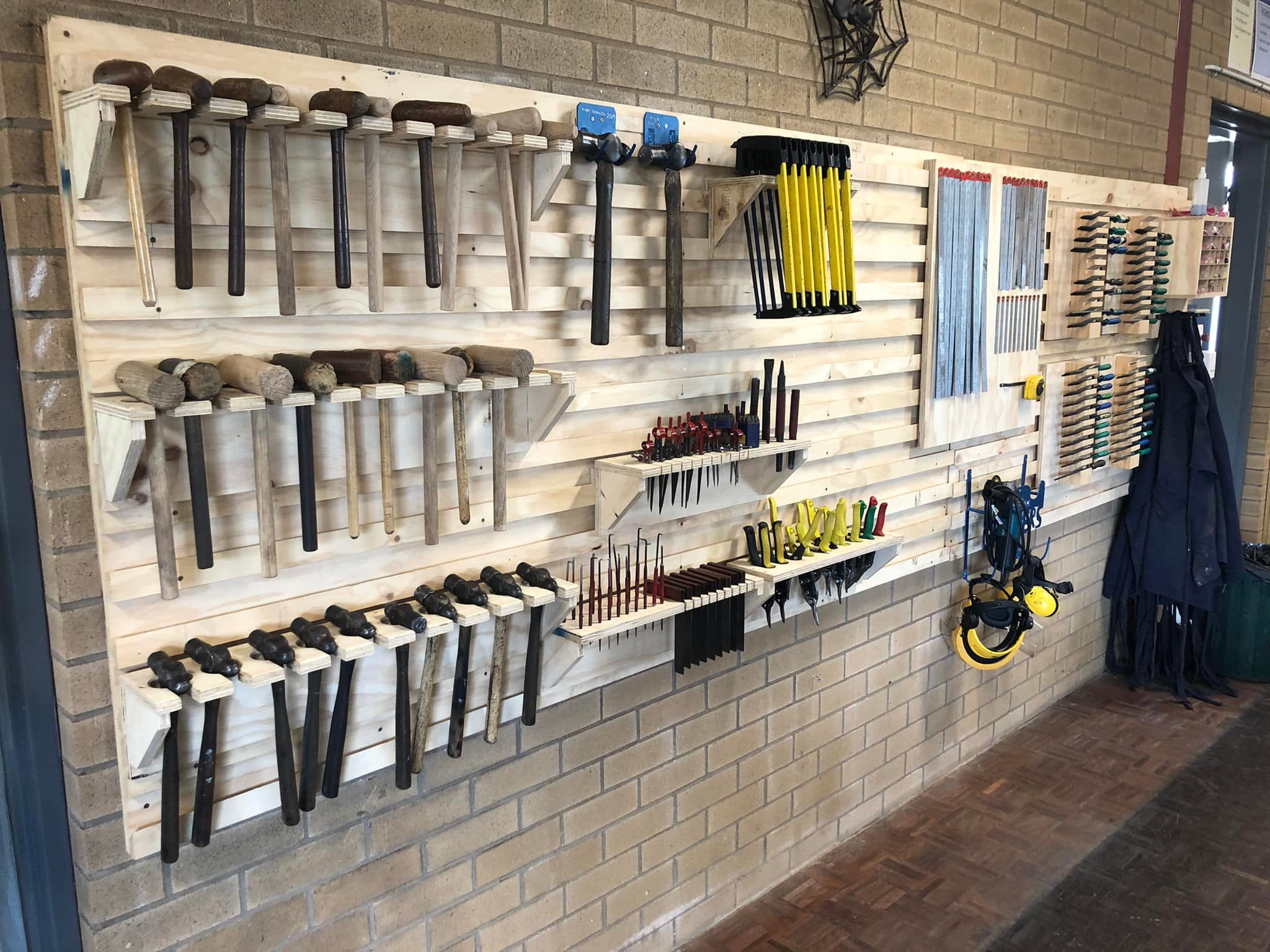 New tool rack... - Gundagai High School - 
