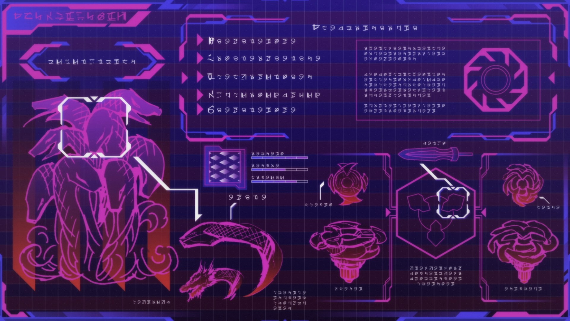 Orochi cluster design in Beyblade X anime