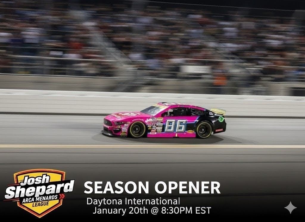 About 3 weeks Until Our Season Opener At Daytona International Speedway ...