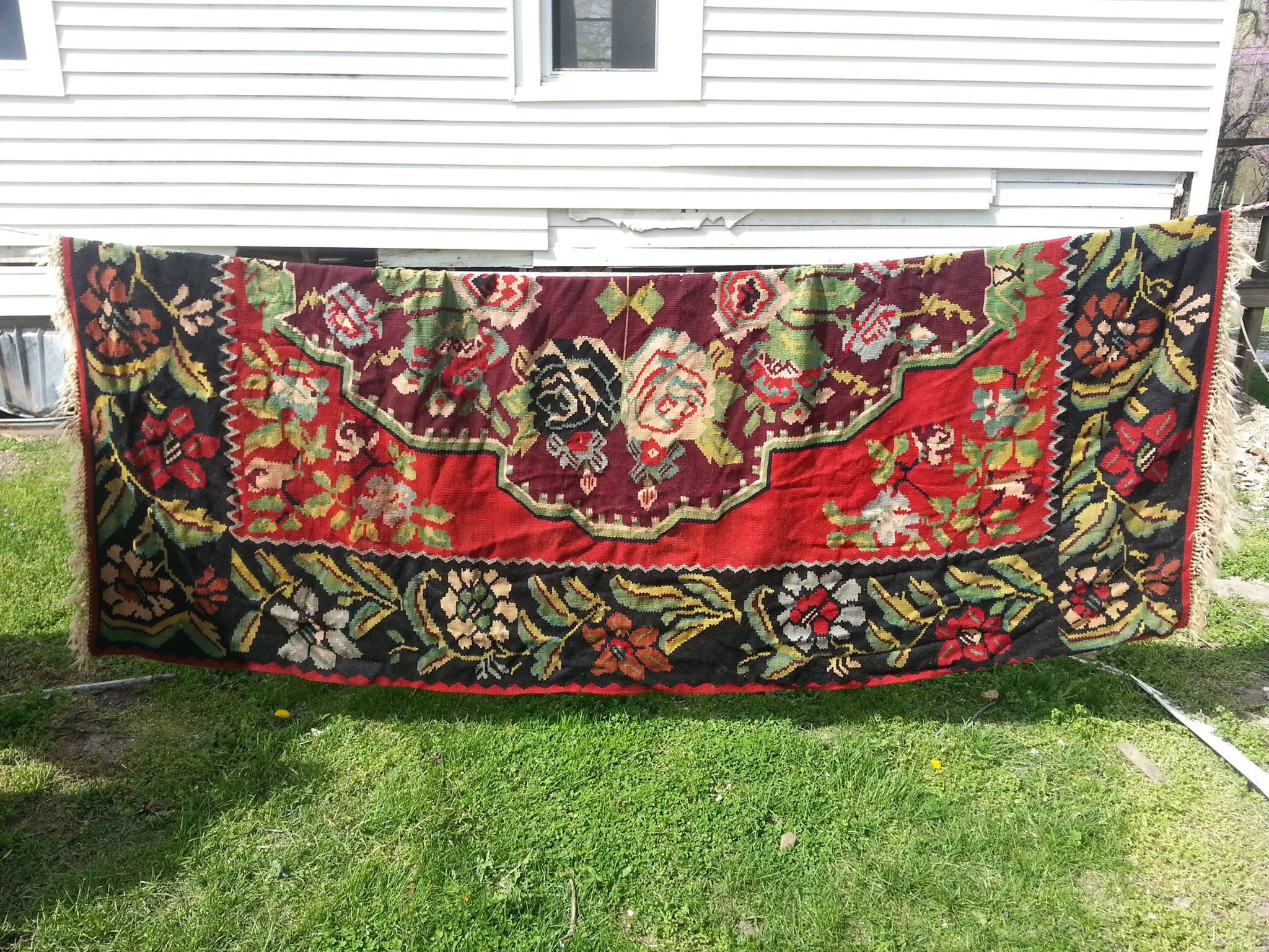 Handmade vintage rugs, delicate and beautiful