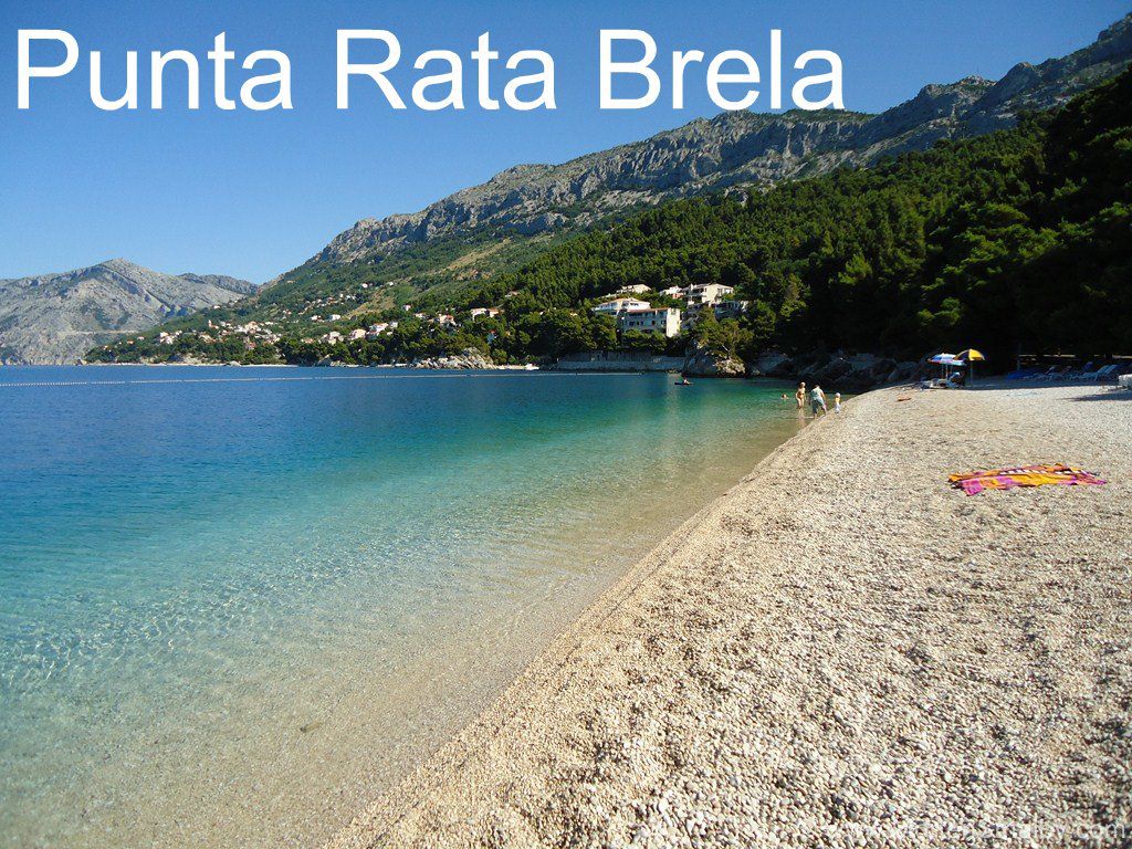 Feriekroatien - Brela Punta Rata - En af de smukkeste...