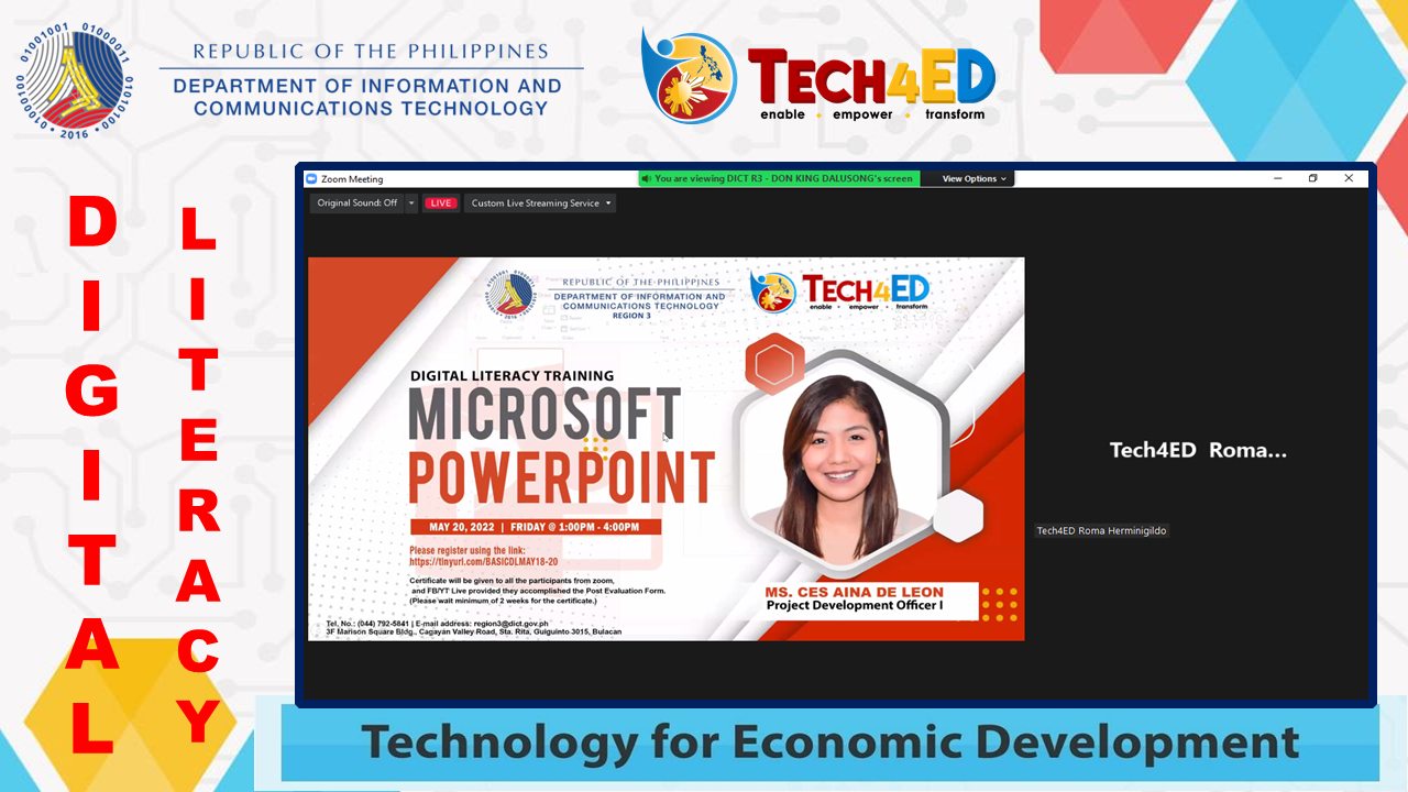 Today marked the end of... - Tech4ED Project - DICT Region 3 | Facebook