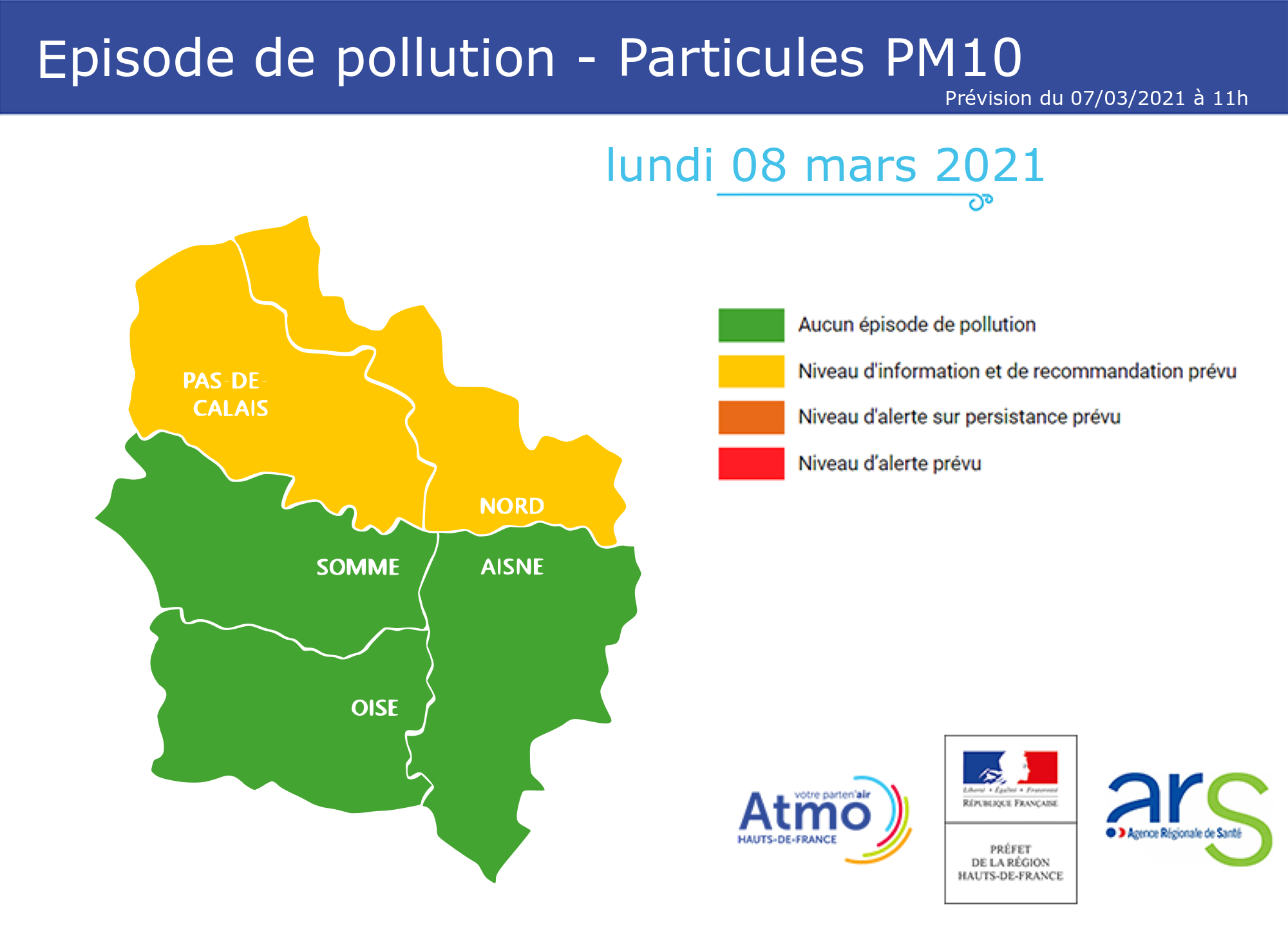 📢 [Episode de #pollution] 📢 Demain... - Atmo Hauts-de-France