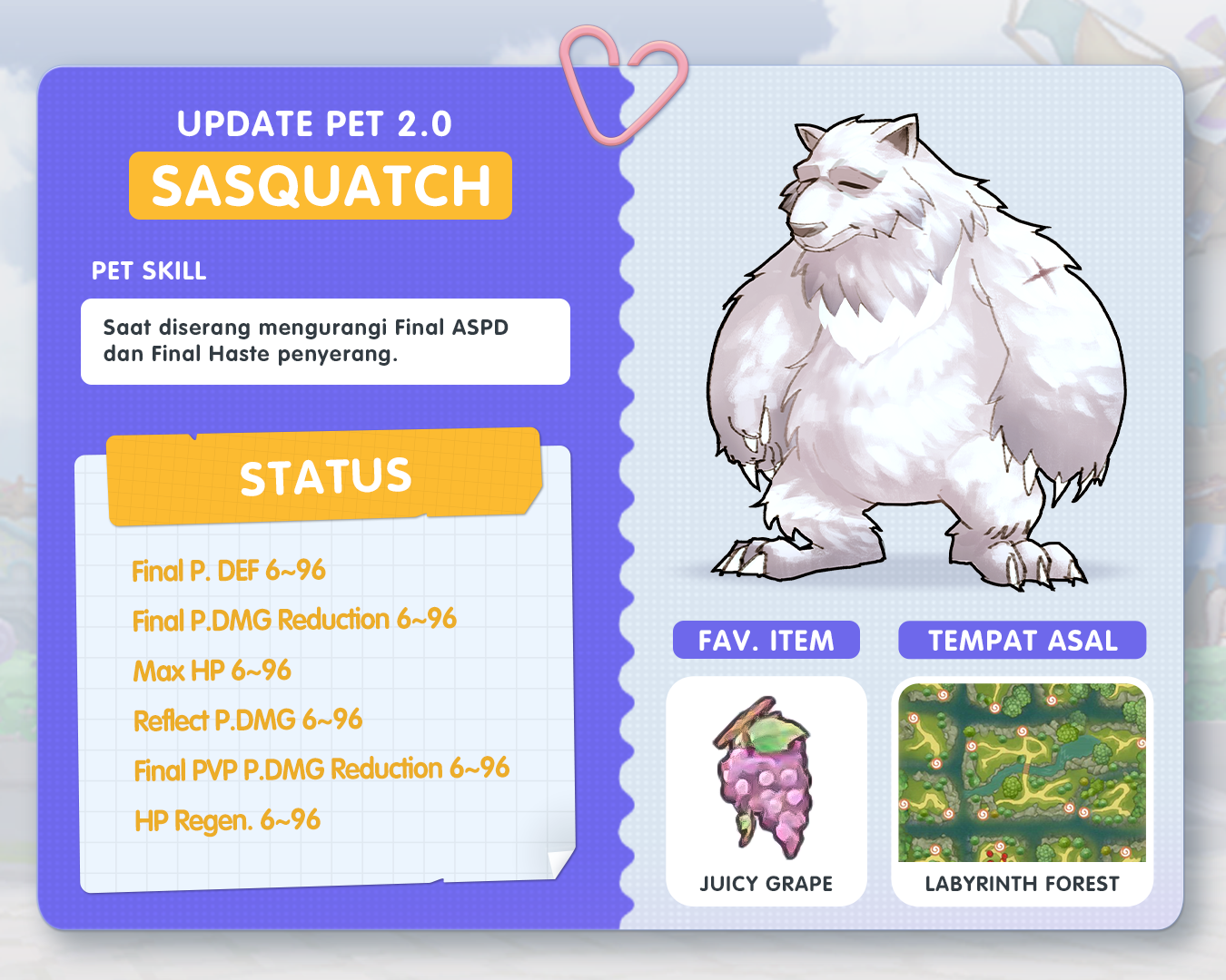 Ragnarok - Pet baru akan ditambahkan di Update Pet 2.0! ️ Karena Update ...