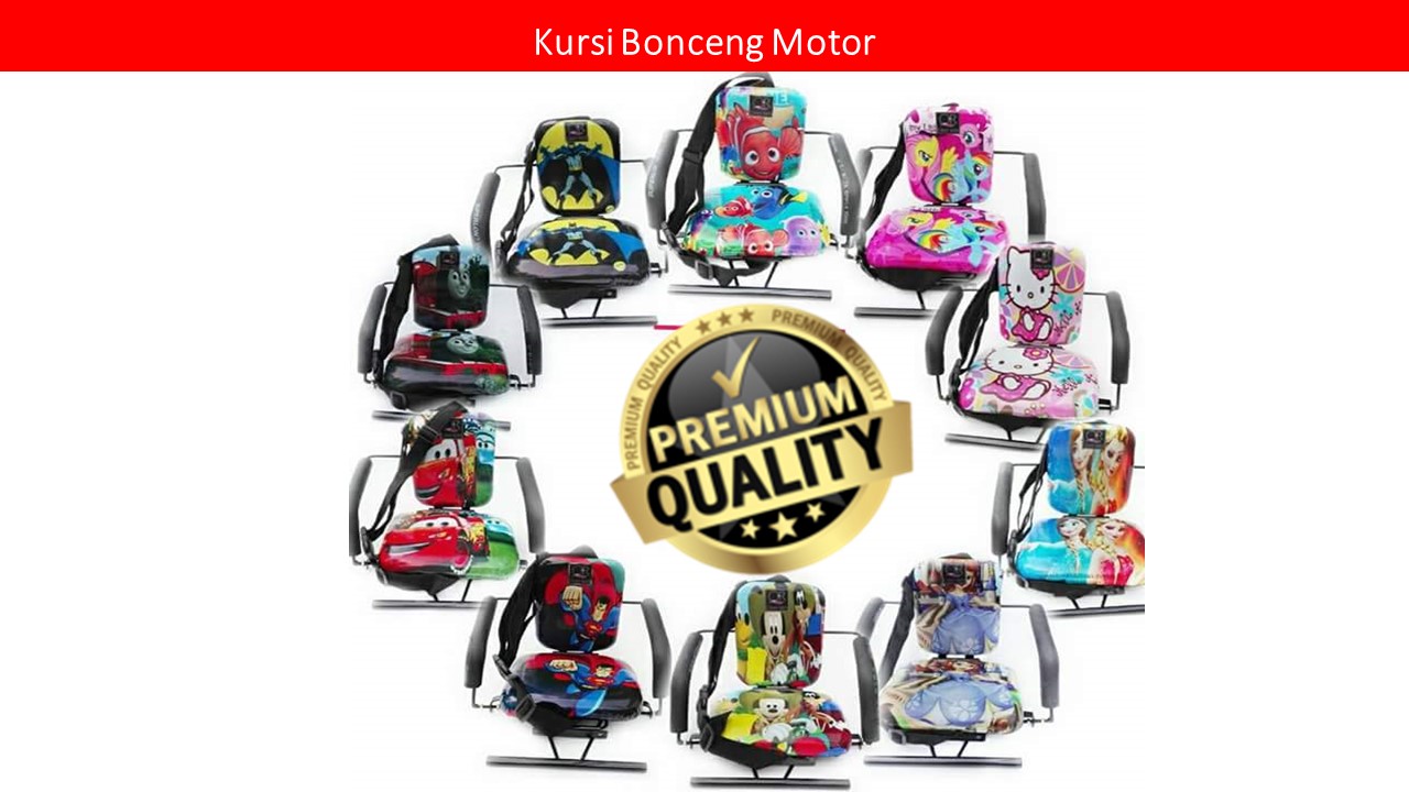 Kursi bonceng motor premium