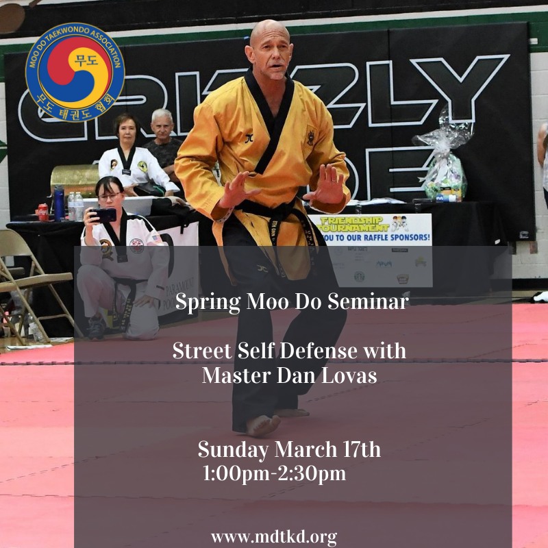 Master Dan Lovas is... - Moo Do Taekwondo Association | Facebook