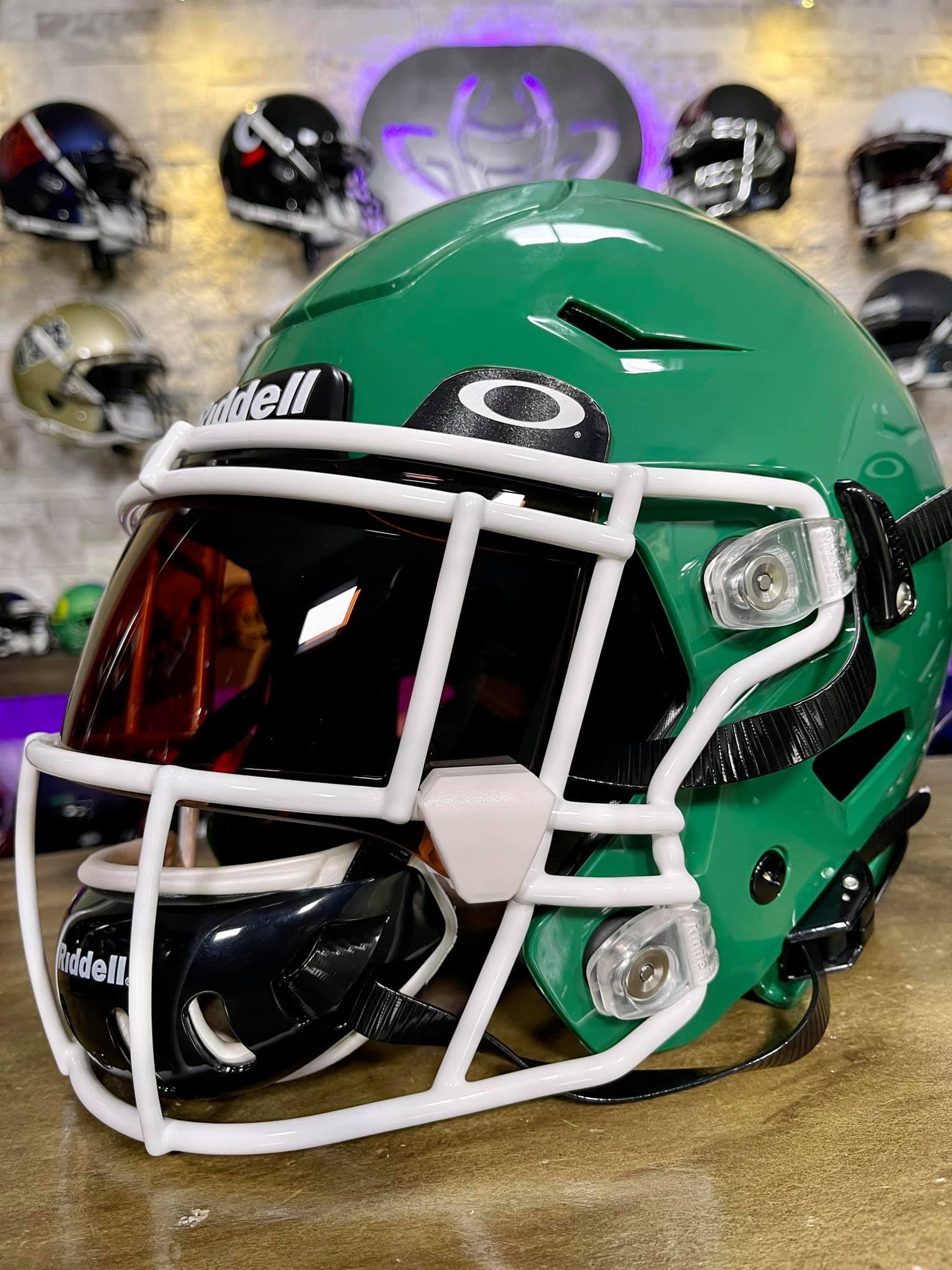 dark green speedflex helmet Riddell Adult Football Model yours after your favorite players set up or make a unique design of your own Riddell SpeedFlex Football Helmet -