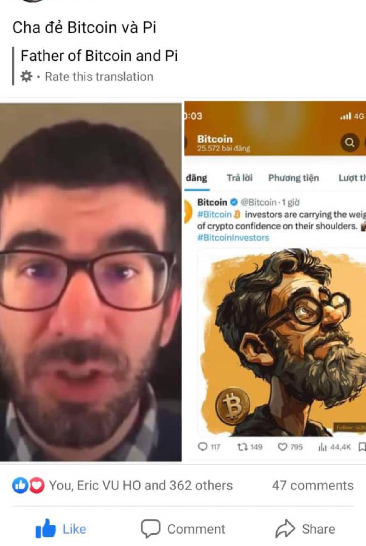 King Of Pi - I told you the man behind #btc @nkokkalis...