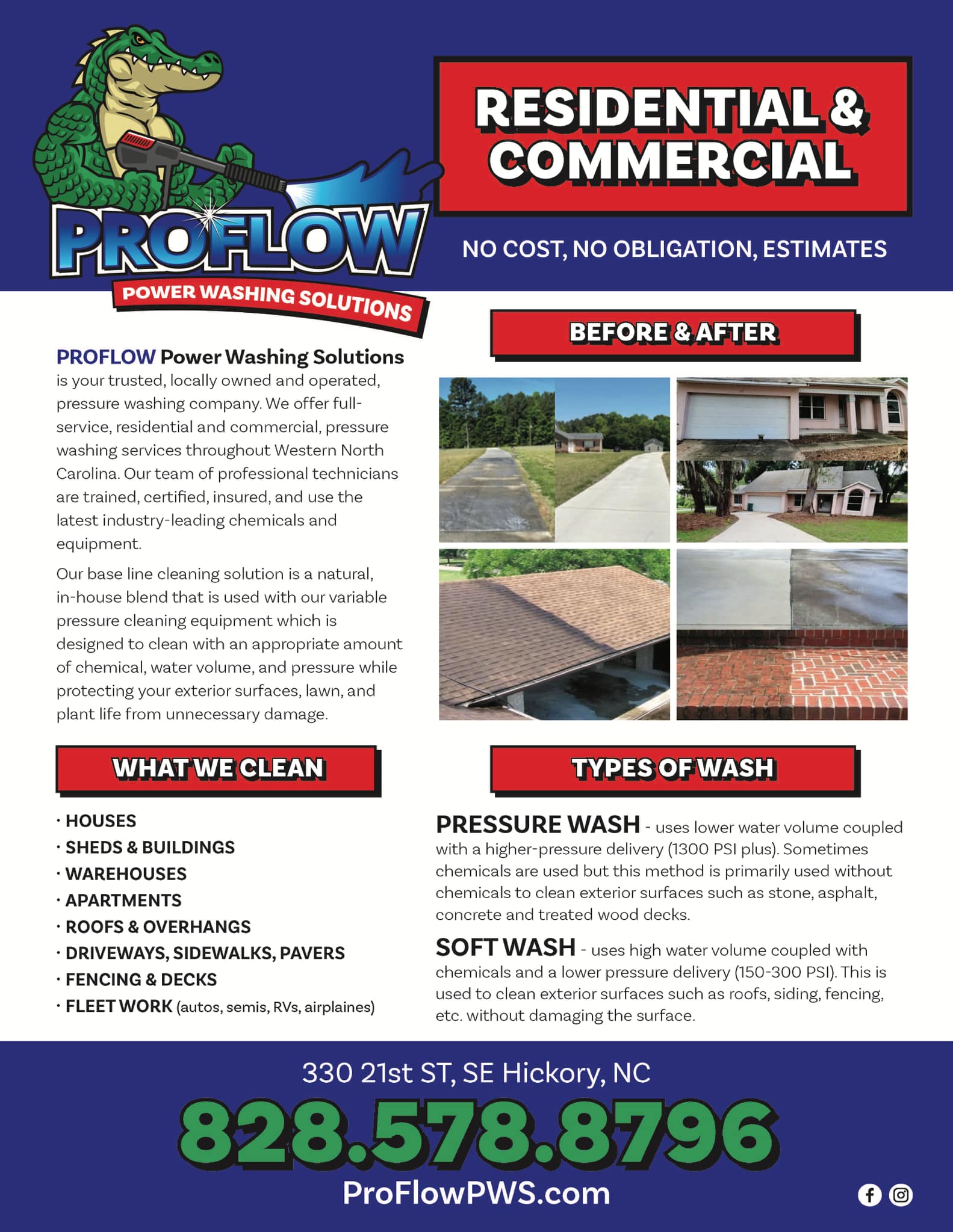 Full-Service Pressure... - ProFlow Power Washing Solutions