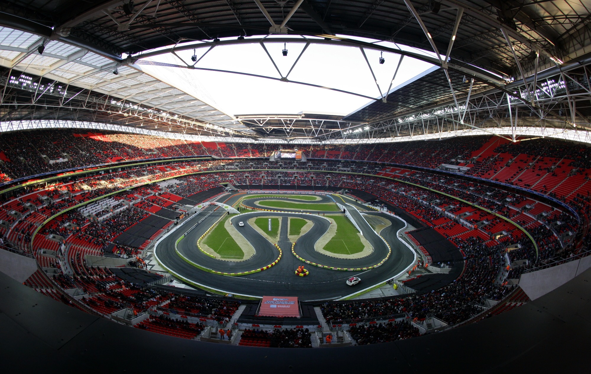 The Race of Champions 🏎️... - Wembley Stadium connected by EE | Facebook