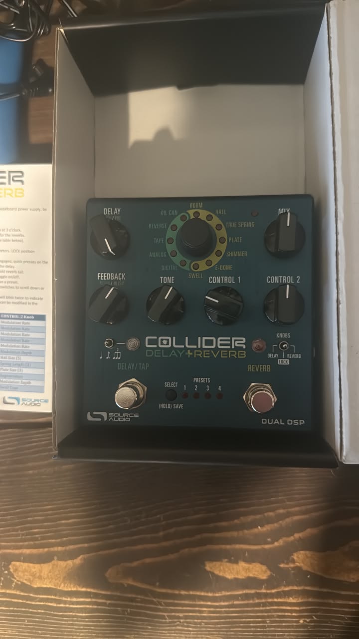 Pedalboard upgrade: Keeley Caverns V2 and more
