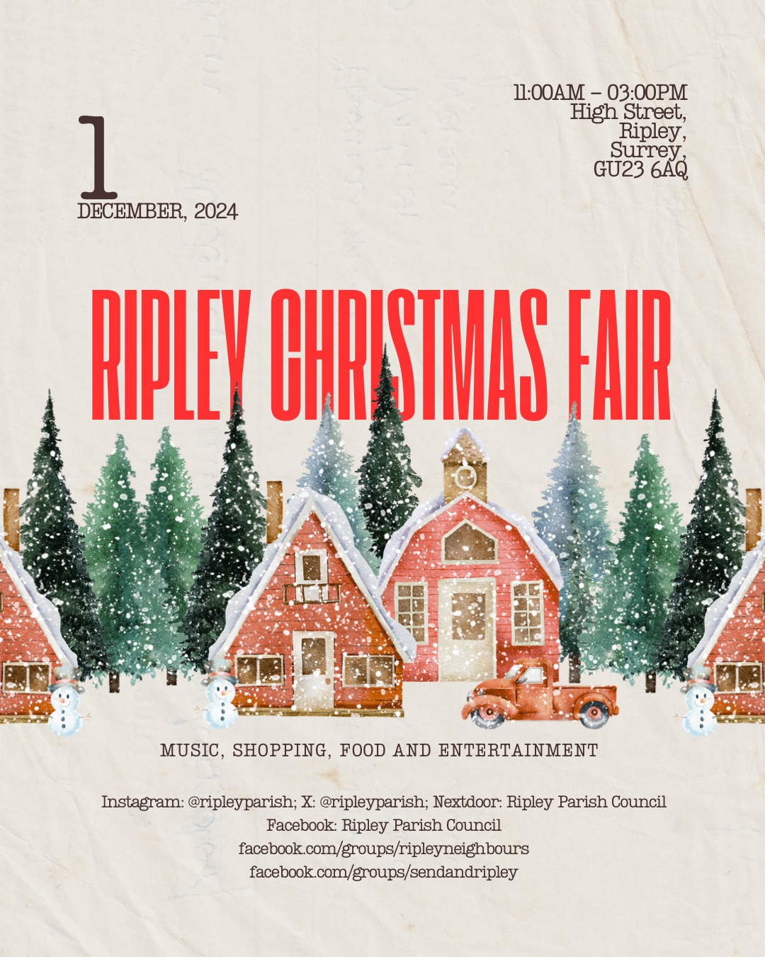 Ripley Christmas Fair | Woking