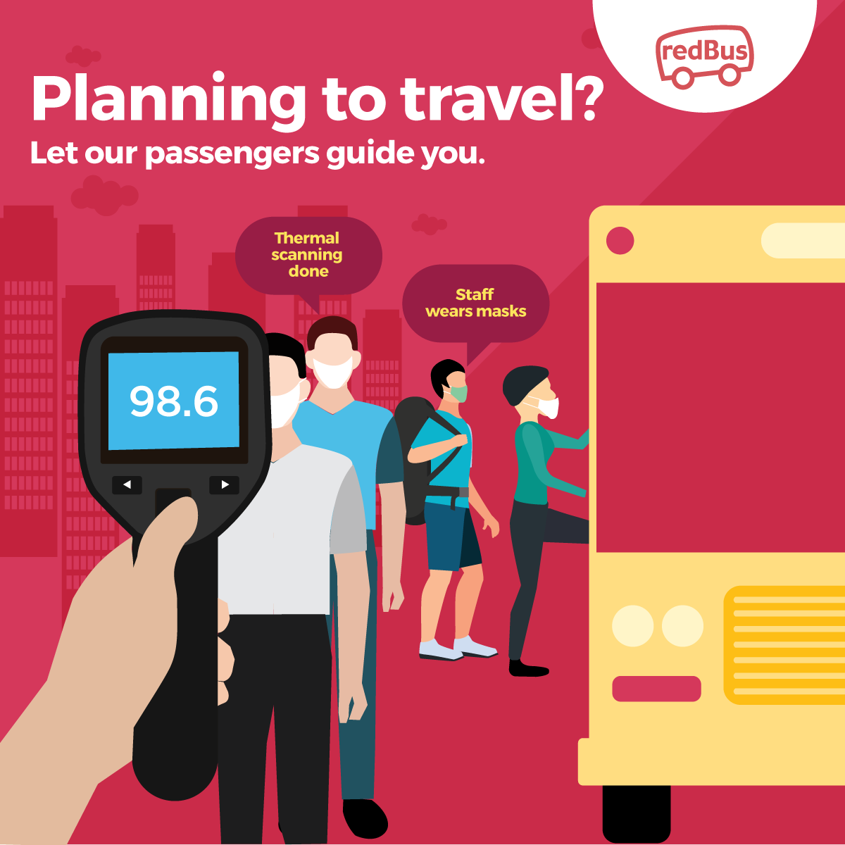 redBus - Our partner bus operators have taken every step... | Facebook