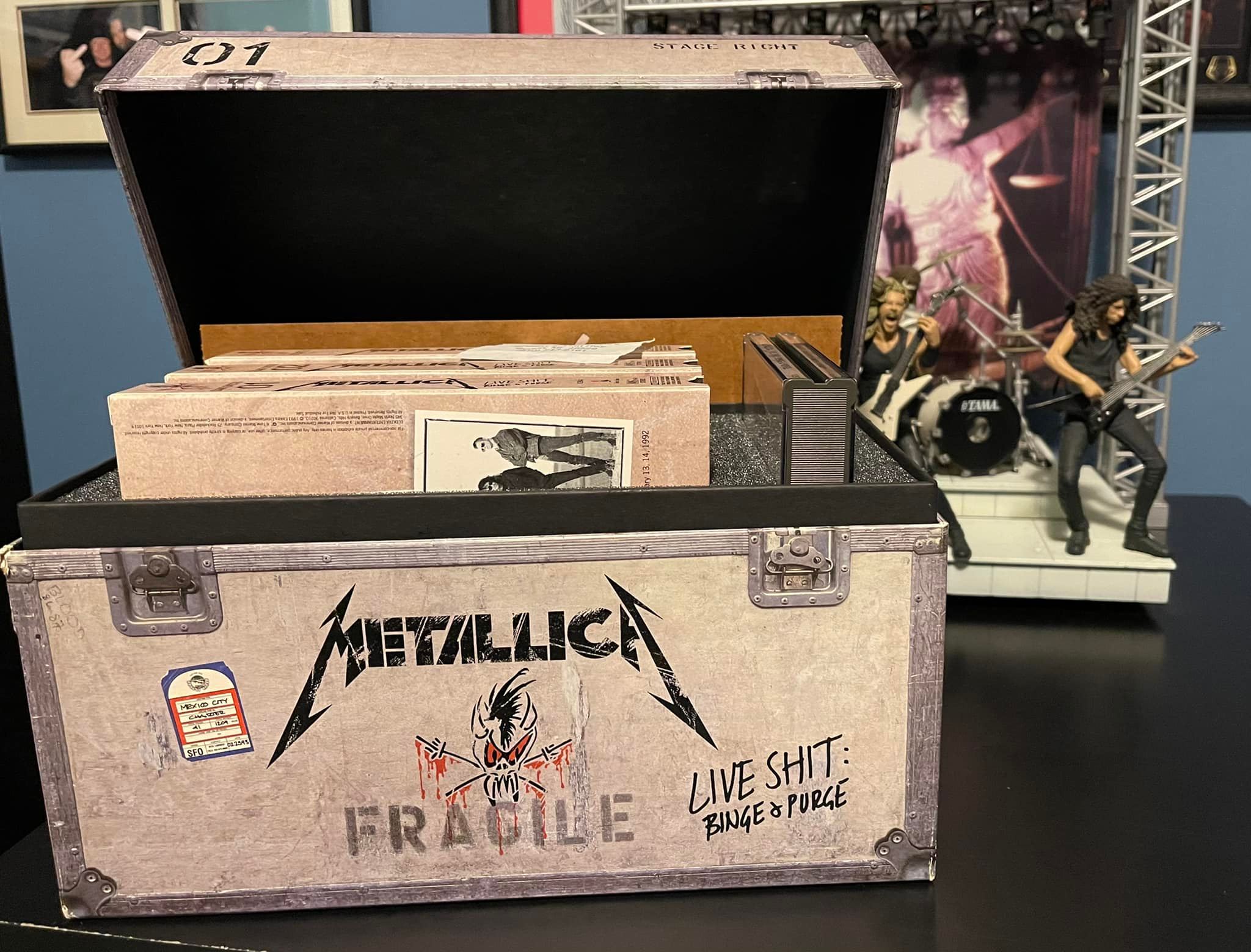 Metallica's Live Sh*t: Binge & Purge box set released in 1993
