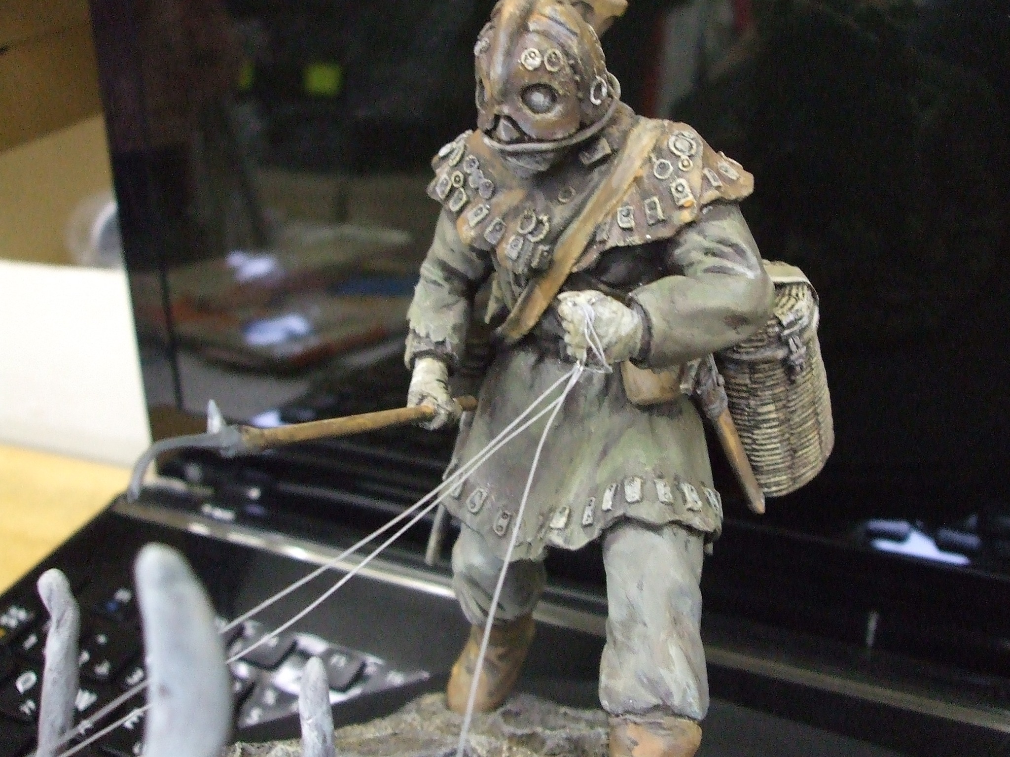 海洋堂 1/20 風の谷のナウシカ 蟲遣い 40年くらい前のキットですが