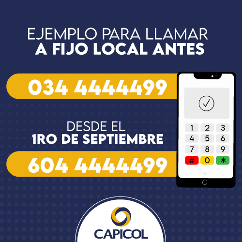 Capicol.co - La forma de marcar en Colombia ha cambiado...