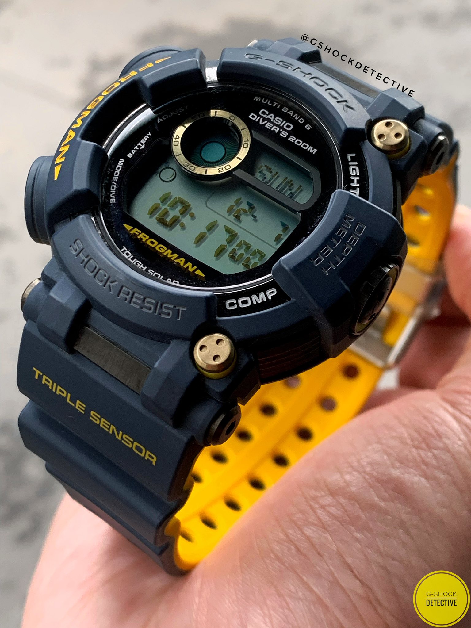 Casio G-Shock Frogman GWF-D1000NV-2 watch for sale