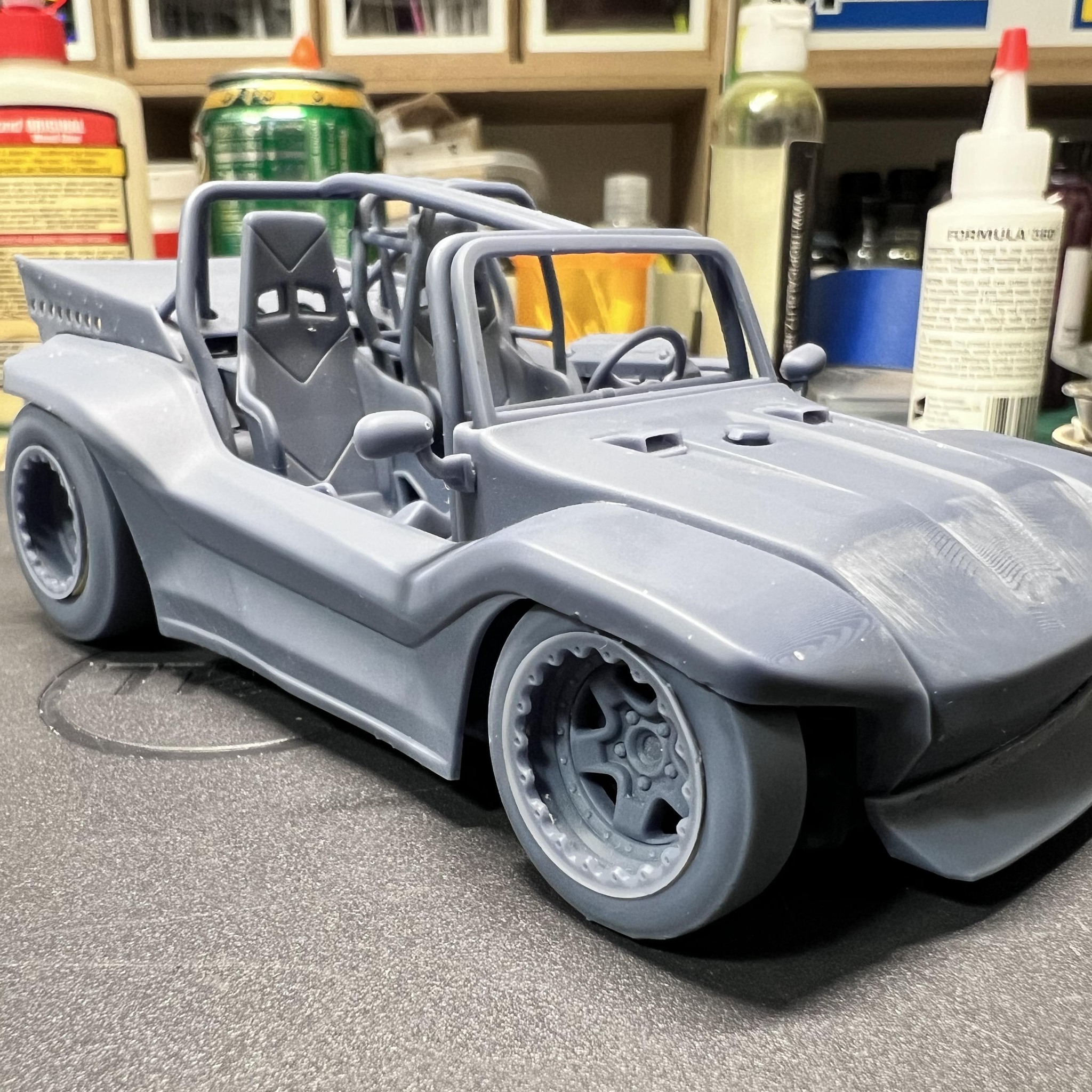 Show Rod Model Kits | I started laying down some leopard skin decal ...
