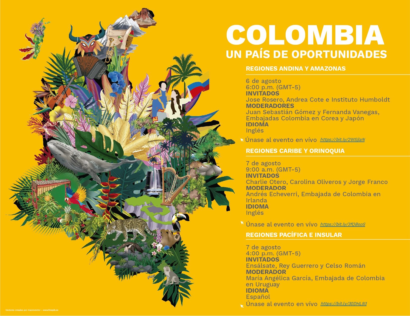 COLOMBIA: Un país de oportunidades Porque solo los que vivimos