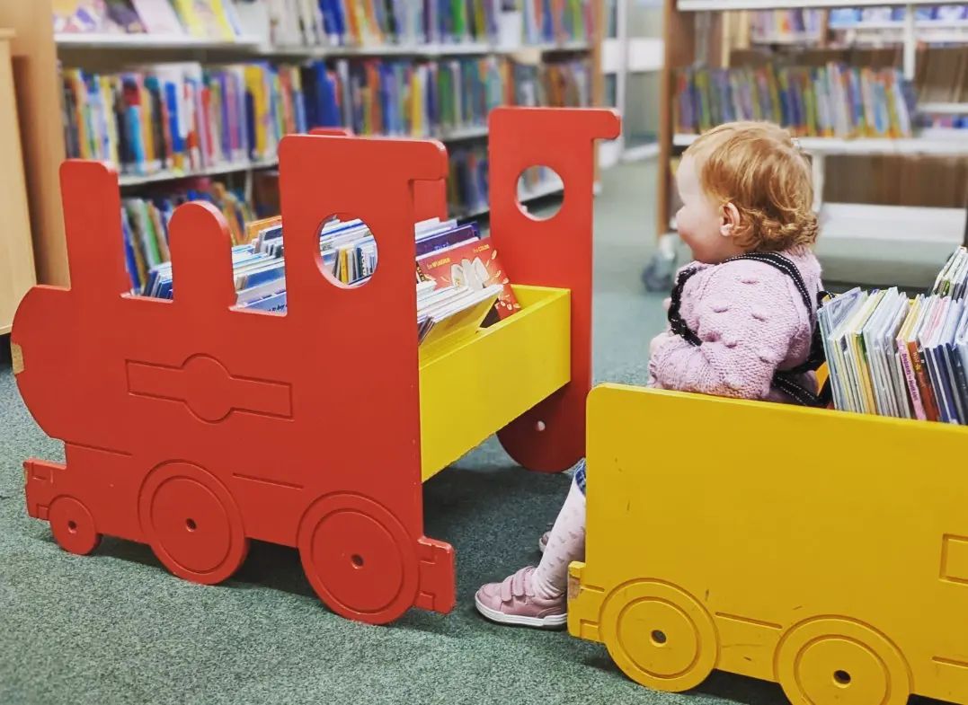 Little Fox Interactions - All aboard the library train 🚉 Willow loves ...