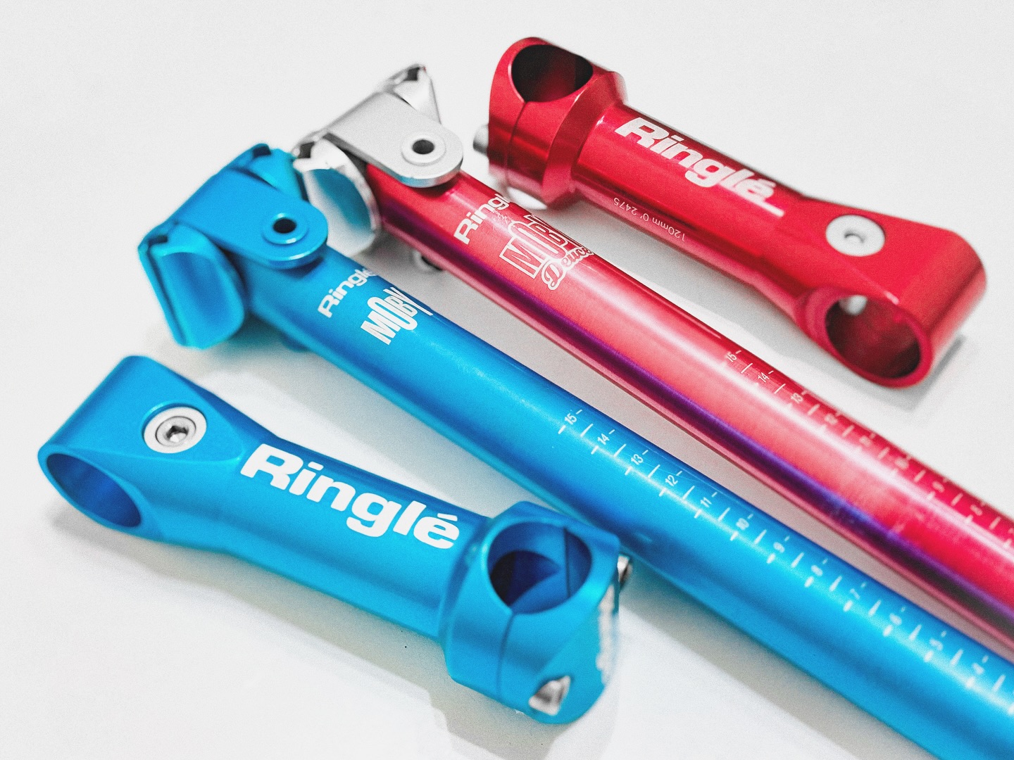 Ringlé 25.4x120mm Stems & Ringlé Moby 27.0/27.2x350mm Easton 