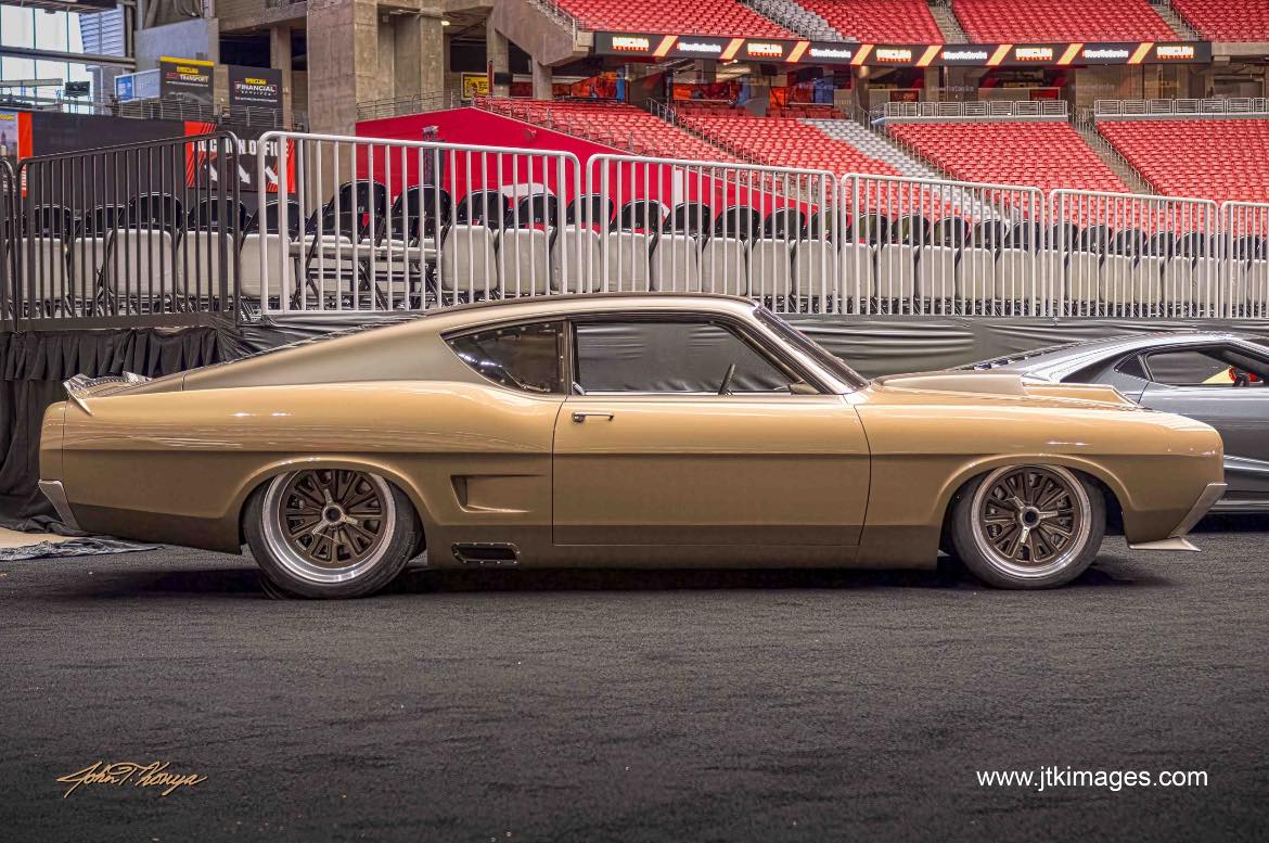 The one-of-a-kind Talladega Torino, built for George Poteet by