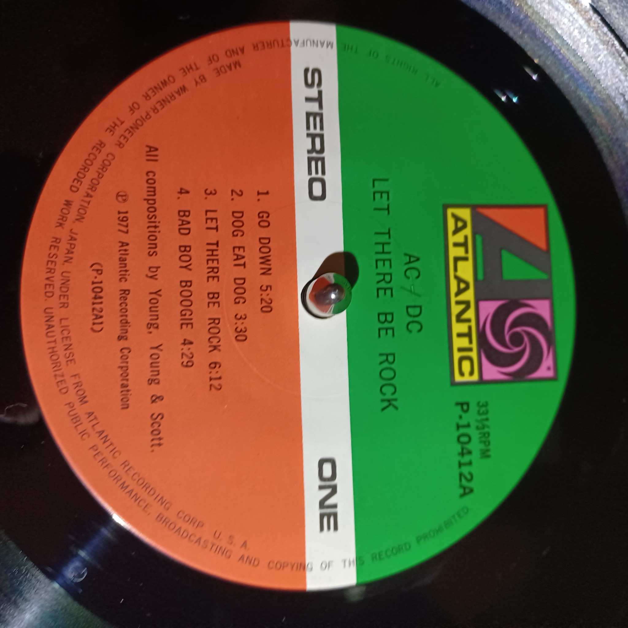 Original Japan pressing AC/DC vinyl just arrived