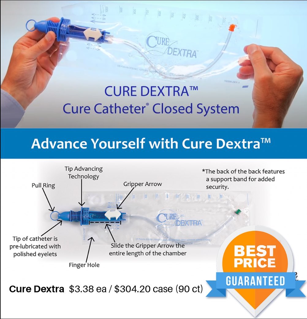 At Home Medical - The new sterile, single-use Cure Dextra...