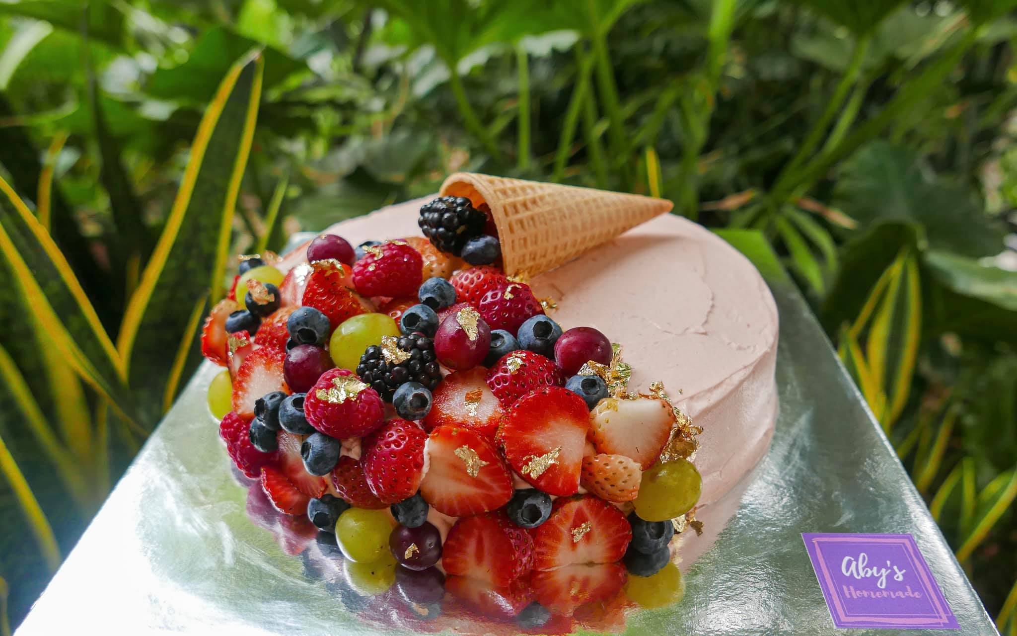 Aby S Strawberry Shortcake With Mixed Fruits For Facebook