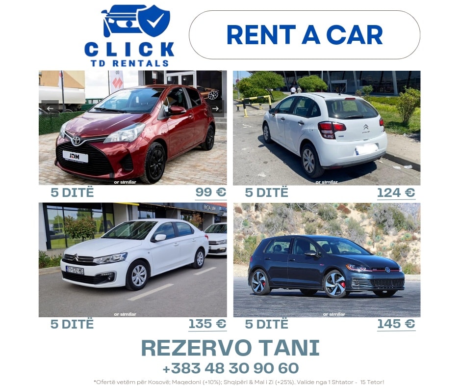 Click TD Rentals - Rent a Car - Kosovo | Pristina