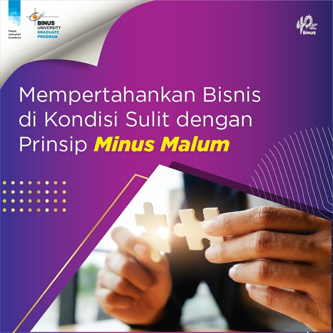 Apa itu minus malum? Dalam hukum,... - BINUS Graduate Program | Facebook