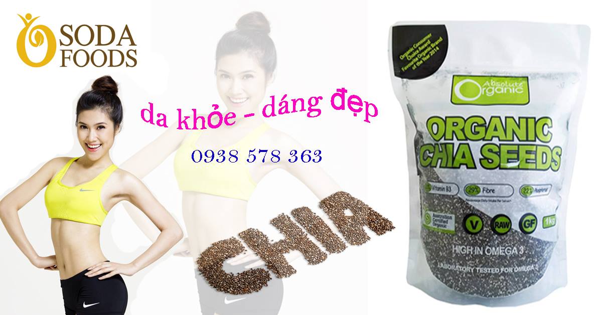 Hạt Chia Seed Úc, Mỹ mua ở SodaFoods | Ho Chi Minh City