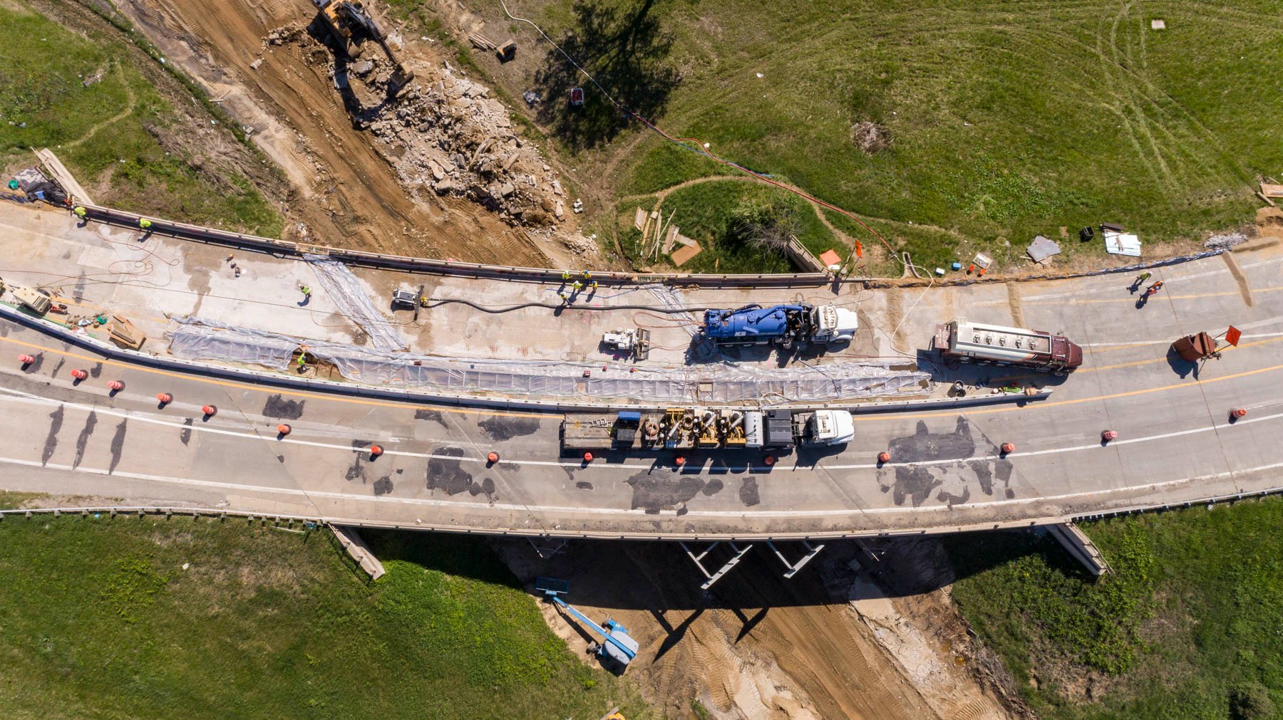 Michigan - MDOT Pics of the Day: Work continues on the $25 million ...